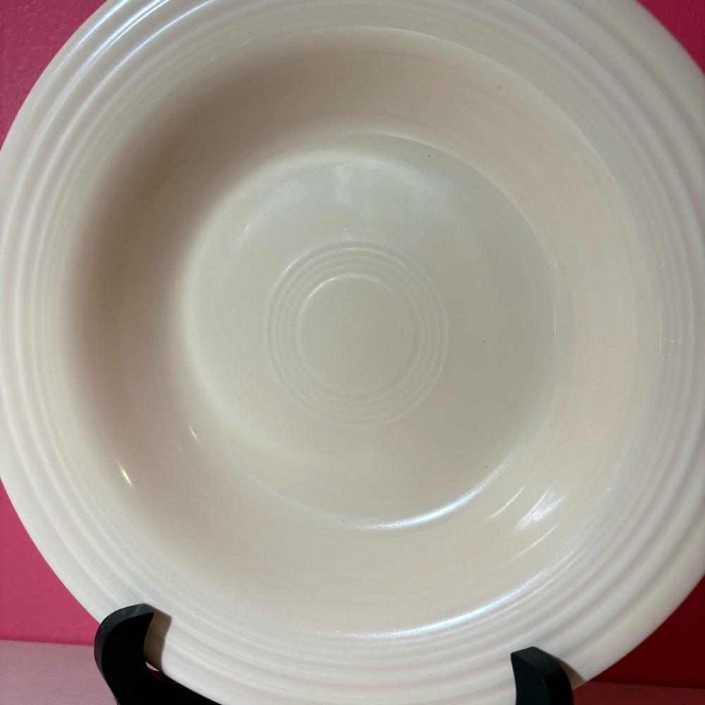 Vintage Fiestaware * Homer Laughlin Cream Soup Bowl Dining EUC Retro Collectible - Picture 5 of 8